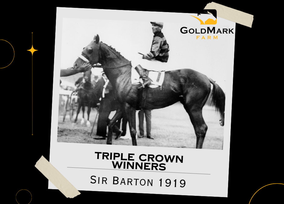 Triple Crown Winners: Sir Barton in 1919